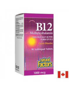 Витамин В12 (метилкобаламин) 1000 µg х 90 сублингвални таблетки