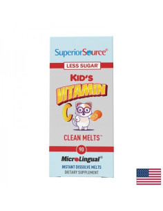 Витамин С - подходящ за деца Kid’s Vitamin C 90 сублингвални таблетки