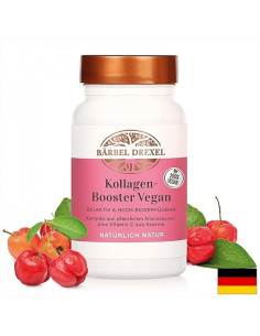 Веган колаген бустер Красива кожа, здрави кости и стави 90 таблетки за смучене за 45 дни прием