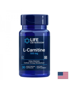 Клетъчно здраве и нервна система L-Карнитин (тартарат) 500 mg x 30 капсули