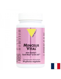 Комплексна формула за здравословно тегло Minceur Vital  С гарциния камбоджа, хром, зелено кафе и Л-карнитин 30 капсули