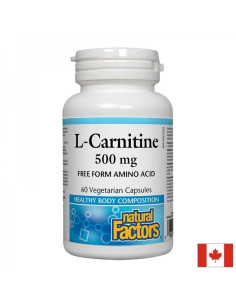 Горене на мазнини Л-Карнитин 500 mg х 60 капсули