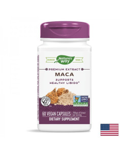 Мака - хормонален регулатор, афродизиак и адаптоген Премиум екстракт 350 mg, 60 капсули