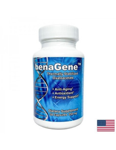 Женско здраве и антиейджинг Термално стабилизрана оксалооцетна киселина benaGene 30 капсули