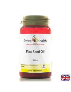 Ленено масло за сърцето, кожата и косата 1000 mg, 60 капсули