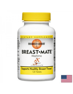 Мешима, майтаке, билкови екстракти и D3 – женско здраве Breast Mate Meshima - за млечните жлези 120 таблетки
