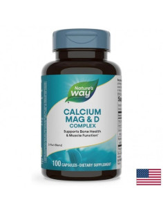 Калций, магнезий и витамин D3 – кости и мускули 100 капсули