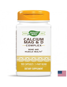 Калций, магнезий и витамин D3 – кости и мускули 100 капсули 2