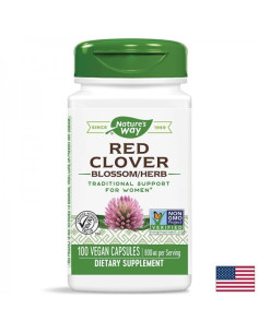 Червена детелина – билка за женско здраве Менопауза и остеопороза 400 mg, 100 капсули