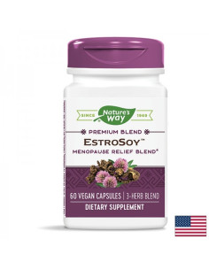 Соеви изофлавони и билкови екстракти - премиум формула При менопауза 60 капсули