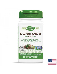 Китайска ангелика (Женски женшен) Dong Quai – хормонален баланс и кръвообращение 565 mg, 100 капсули