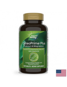Костна плътност и защита от остеопороза OsteoPrimePLUS - Витамини, минерали и микроелементи 120 таблетки