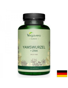 Хормонален баланс Див ям + Цинк 120 капсули