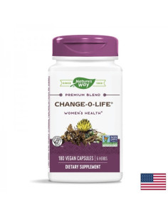 Change-O-Life – при менопауза Премиум билкова формула за женско здраве 180 капсули