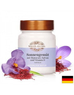 Шатавари, шафран и витамин D3 за жени Хормонален баланс, тонус, емоционално здраве 30 капсули