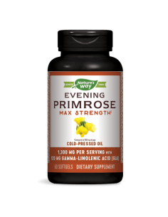 Вечерна иглика (масло) – висока концентрация Хормонален баланс – Evening Primrose Max Strength 1300 mg, 60 софтгел капсули 2