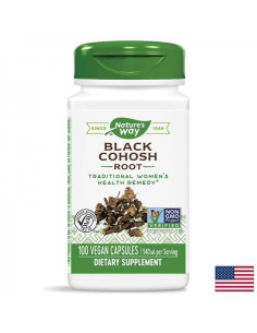 Хормонален дисбаланс и менопауза Гроздовиден ресник (корен) 540 mg 100 капсули