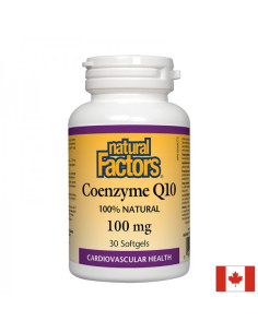 Coenzyme Q10 - Коензим Q10 100 mg, 30 софтгел капсули