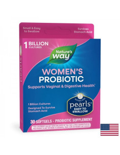 Пробиотик Пърлс за жени - перли Pearls Probiotic Womens 1 млрд. активни пробиотици, 30 софтгел капсули
