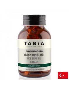 При висок холестерол Масло от оризови трици (Омега -6-9) 1000 mg х 60 софтгел капсули