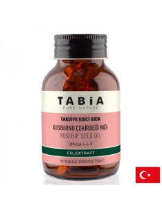 Имунитет и грижа за костите Масло от семена на шипка (източник на омега 3-6-9) 1000 mg x 60 софтгел капсули