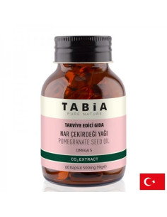 Антиоксидантна защита и имунитет Масло от семена на нар (източник на омега-5) 500 mg х 60 софтгел капсули