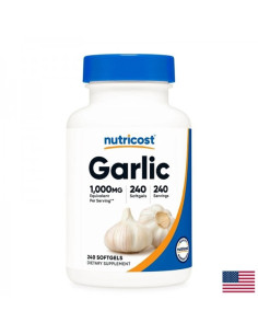 При висок холестерол Чесън (маслен екстракт) 10 mg х 240 софтгел капсули