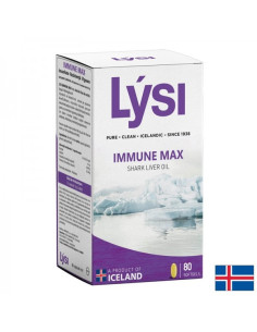 Масло от черен дроб на акула – силен имунитет 500 mg, 80 софтгел капсули