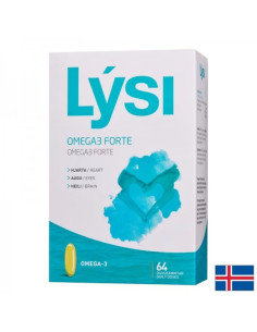 Омега-3 Форте – рибено масло за сърцето, мозъка и очите 64 софтгел капсули