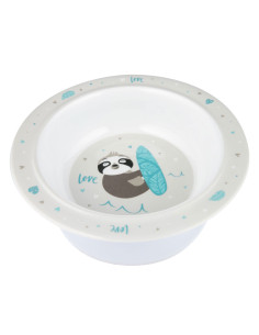 Canpol - Меламинова купа с вакуумен ринг Exotic Animals, сива, 270 мл