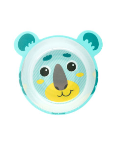 Canpol - Меламинова купа с уши, зелена, 490 мл