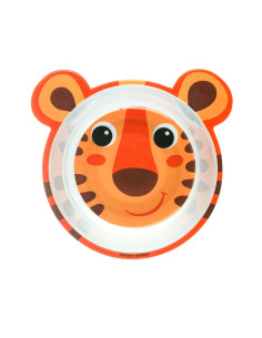 Canpol - Меламинова купа с уши, оранжева, 490 мл