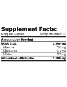 Glutamine + BCAA