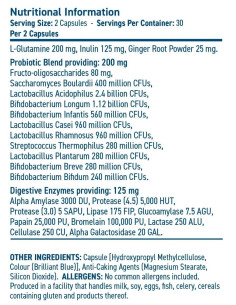 Solutions Gut Health | with Probiotic -amp, Enzyme Blends 2