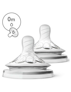 Биберони за хранене Philips AVENT Natural - първи за новородено 0м, 2 бр. 40440 2