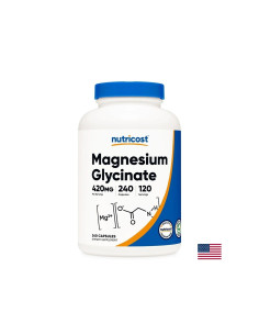 Грижа за мускулите и сърцето Магнезий (глицинат) 240 капсули