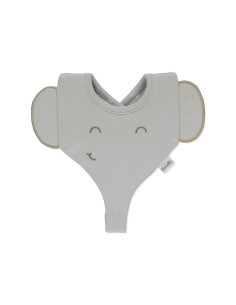 Bebetto - Бебешки лигавник Little Elephant C1147G, момче, сив, 3+м. 2