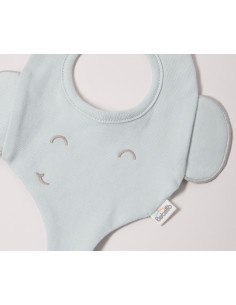 Bebetto - Бебешки лигавник Little Elephant C1147M, момче, мента, 3+м.