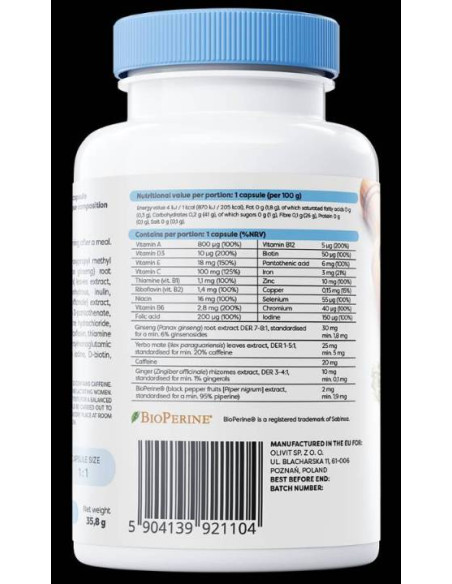 Multivitamin with Yerba Mate