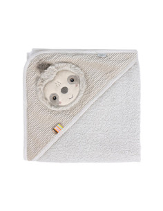 babyFEHN - Хавлия с качулка Ленивец Lazy, Crazy - Pink, 80x80 см 2