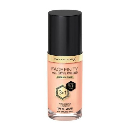 MAX FACTOR FACEFINITY ALL DAY FLAWLESS 3 в 1 Фон дьо тен 50 NATURAL