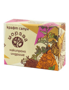 Натурален ръчно направен сапун Индрише - 100 г