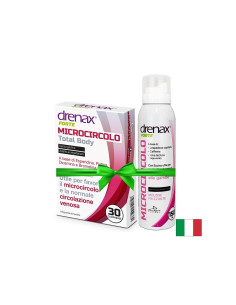 Промо пакет кръвообращение Drenax Forte с бодлив залист, 30 таблетки + Спрей-мус срещу умора и тежест в краката, 150 ml