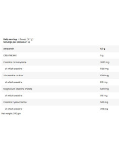 Creatine Mix | 4 Forms of Creatine 2
