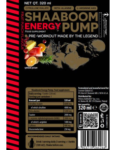 Shaaboom Energy Pump | Ready-To-Drink Pre-Workout Drink 2