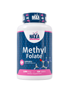 HAYA LABS Methyl Folate 1000 mcg / 120 Тabs