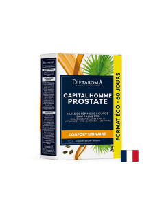 Тиквено масло + Сао Палмето + Ликопен За здрава простата, 120 капсули