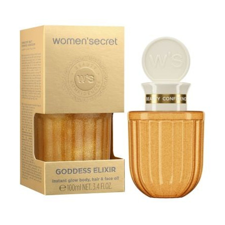 WOMEN SECRET BEAUTY CONFIDENCES GODDESS ELIXIR Олио за тяло с блясък, 100 мл