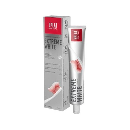 SPLAT SPECIAL EXTREME WHITE Паста за зъби интензивно избелване, 75 мл