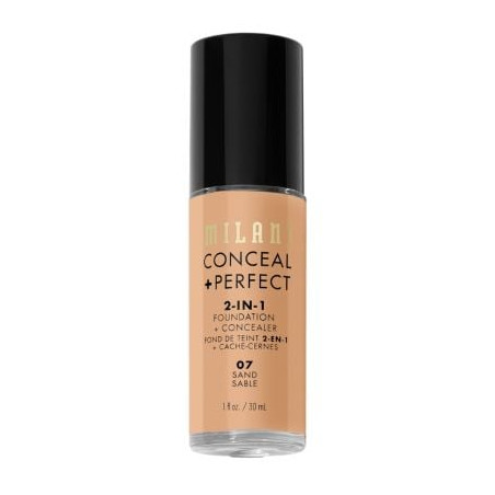 MILANI CONCEAL+PERFECT Фон дьо тен, 07 SAND